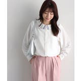 重ね襟風デザインブラウス ブラウス 重ね襟風デザイン | Pierrot | 詳細画像30 