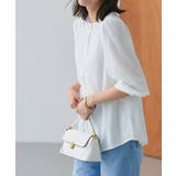 フロッキードットチュールパフブラウス ブラウス ドット | Pierrot | 詳細画像25 