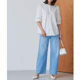 フロッキードットチュールパフブラウス ブラウス ドット | Pierrot | 詳細画像27 