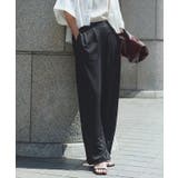 ブラック | 2wayストレートラフパンツ パンツ 2way | Pierrot