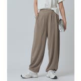 グレージュ | 2wayストレートラフパンツ パンツ 2way | Pierrot