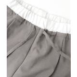 [RASW]ダブルウエストサイドラインパンツ パンツ リネンライク | Pierrot | 詳細画像11 