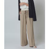 [RASW]ダブルウエストサイドラインパンツ パンツ リネンライク | Pierrot | 詳細画像28 