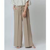 [RASW]ダブルウエストサイドラインパンツ パンツ リネンライク | Pierrot | 詳細画像30 