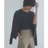 杢スミクロ | [RASW]ビスコースシンプルカーディガン カーディガン シンプル | Pierrot