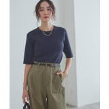 [RASW]ビスコース半袖リブニット ニット 半袖 | Pierrot | 詳細画像25 