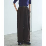 ウールミックスタックワイドパンツ ワイドパンツ タック | Pierrot | 詳細画像17
