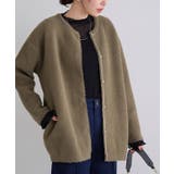 コクーンノーカラーコーディガン コーディガン ノーカラー | Pierrot | 詳細画像17 