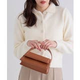 アイボリー | ビジューボタンポロニット ニット ビジュー | Pierrot