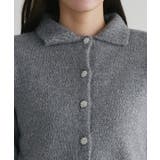 ビジューボタンポロニット ニット ビジュー | Pierrot | 詳細画像4