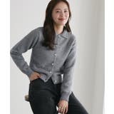 ビジューボタンポロニット ニット ビジュー | Pierrot | 詳細画像22