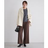 シンプルテーラーカラーコート コート シンプル | Pierrot | 詳細画像25 