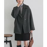 シンプルテーラーカラーコート コート シンプル | Pierrot | 詳細画像31 