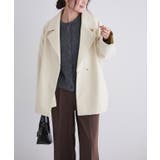 シンプルテーラーカラーコート コート シンプル | Pierrot | 詳細画像24 