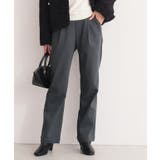 チャコール | 裏起毛ストレッチパンツ パンツ 裏起毛 | Pierrot