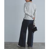 [RASW]エステルツイルハイウエストワイドパンツ ハイウエスト チノ | Pierrot | 詳細画像27 