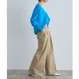 [RASW]エステルツイルハイウエストワイドパンツ ハイウエスト チノ | Pierrot | 詳細画像16 