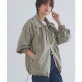 [RASW]ドロストデザインブルゾン フレア 裾 | Pierrot | 詳細画像22 