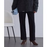 ブラック | 裏起毛ストレッチパンツ 裏起毛 ストレッチ | Pierrot