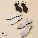 ストラップフラットサンダル サンダル フラット | Pierrot | 詳細画像1