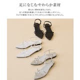 ストラップフラットサンダル サンダル フラット | Pierrot | 詳細画像2