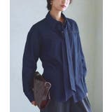 [RASW]デニムリボンシャツ シャツ デニムシャツ | Pierrot | 詳細画像16 