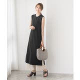 ミニポケットロングノースリワンピースワンピース ドレープスパン カットソー | Pierrot | 詳細画像3