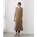 ミニポケットロングノースリワンピースワンピース ドレープスパン カットソー | Pierrot | 詳細画像10