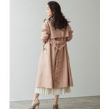 ベージュ | オーバーサイズトレンチコート トレンチコート コート ロングコート アウター | Pierrot