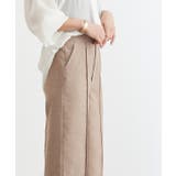 リネンライクセンターピンタックパンツ パンツ ワイドパンツ センターピンタック | Pierrot | 詳細画像10 