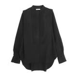 ブラック | [RASW]ピンタックブザムブラウス ブラウス ピンタック | Pierrot