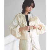 エクリュ | [RASW]フリルブルゾン ブルゾン フリル | Pierrot