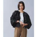 ブラック | [RASW]フリルブルゾン ブルゾン フリル | Pierrot