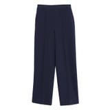 ネイビー | リネンライクピンタックストレートパンツ パンツ セットアップ可 | Pierrot