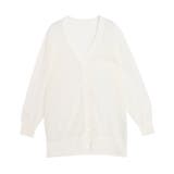 アイボリー | ドライタッチカーディガン カーディガン ドライタッチ | Pierrot