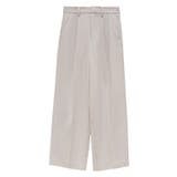 アイボリー | 【RASW】ウエストタックボックスパンツ パンツ ストレート ボックス | Pierrot