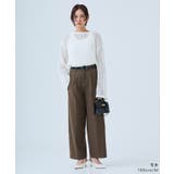 【RASW】ウエストタックボックスパンツ パンツ ストレート ボックス | Pierrot | 詳細画像32 