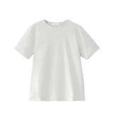 ライトグレー | コーマコットンベーシックTシャツ Tシャツ 半袖 | Pierrot