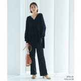 ハイストレッチスリットイージーパンツ パンツ ストレッチ | Pierrot | 詳細画像34