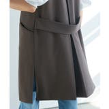 ノーカラージレ ジレ ロング | Pierrot | 詳細画像5 