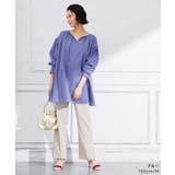 コットンボイル楊柳ギャザーブラウス ブラウス 楊柳素材 | Pierrot | 詳細画像32 