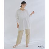 コットンボイル楊柳ギャザーブラウス ブラウス 楊柳素材 | Pierrot | 詳細画像30 