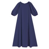 ネイビー | ボリュームスリーブワンピース ワンピース ボリューム袖 | Pierrot