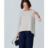GIZAコットンバックギャザーTシャツ Tシャツ GIZAコットン | Pierrot | 詳細画像28 
