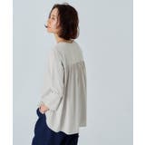 GIZAコットンバックギャザーTシャツ Tシャツ GIZAコットン | Pierrot | 詳細画像29 