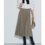 グレージュ | フェイクスエードプリーツスカート プリーツスカート ロングスカート | Pierrot