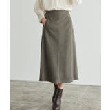 ウールタッチフレアスカート スカート フレアスカート Aラインスカート 膝下丈 | Pierrot | 詳細画像7 