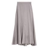 チャコールグレー | サテンマーメイドスカート スカート サテン | Pierrot