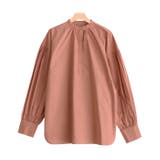 ベイクドピンク | バンドカラーボリュームスリーブシャツ シャツ ブラウス | Pierrot