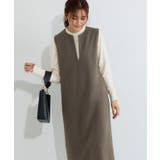 モカグレー | ウールタッチジャンパースカート ジャンパースカート ジャンスカ | Pierrot